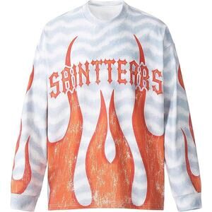 NWT Saint Tears Medium Crew V Neck Sweatshirt